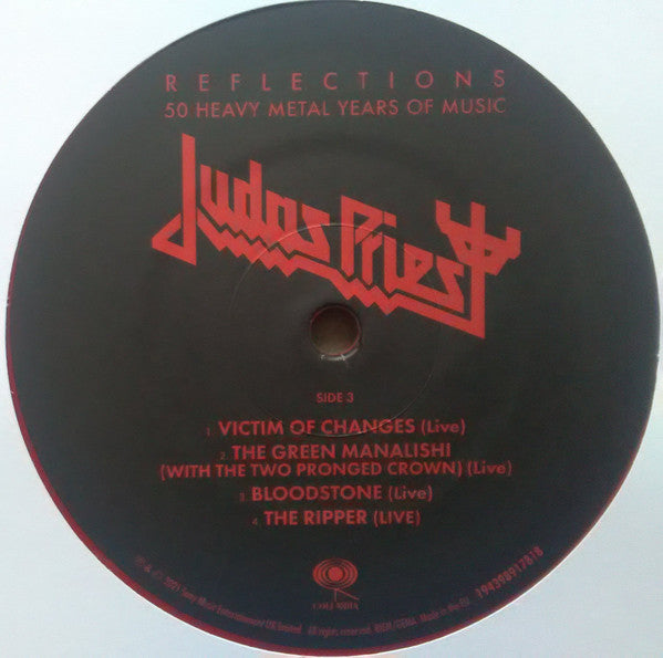 Judas Priest. Reflections - 50 Heavy Metal Years Of Music ( Double Red )
