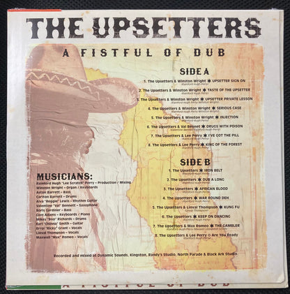 The Upsetters. A Fistful Of Dub (  Limited Edition Of 600 Copies Green Bright Translucent )