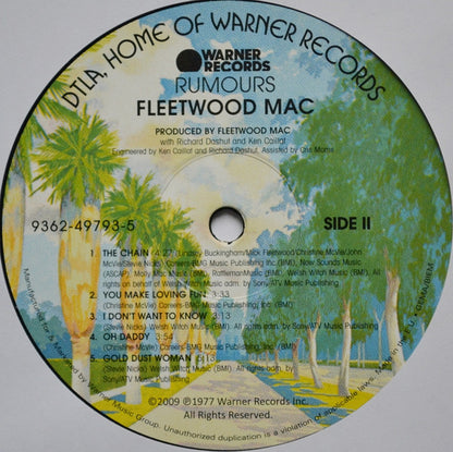 Fleetwood Mac. Rumours ( Re Issue Re Press ) VG+VG+