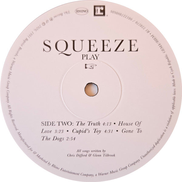 Squeeze. Play ( 2 x Vinyl, LP, Album, Reissue, Remastered, Stereo, Expanded, 140g )