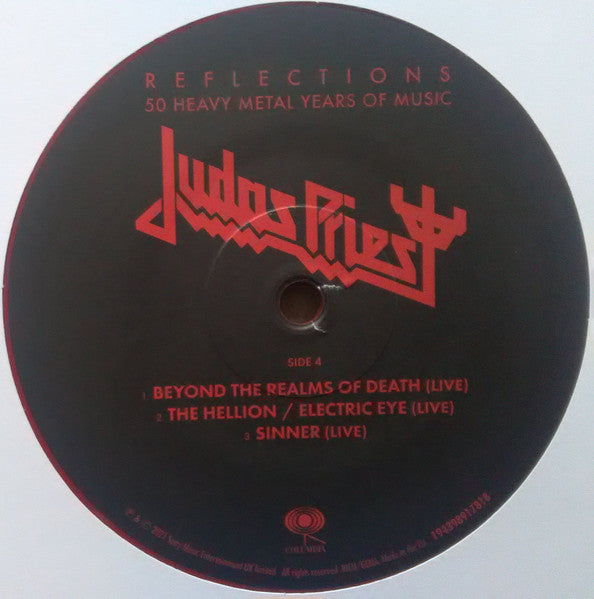 Judas Priest. Reflections - 50 Heavy Metal Years Of Music ( Double Red )