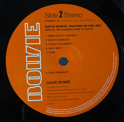 David Bowie. Waiting In The Sky (Before The Starman Came To Earth) Record Store Day, Limited Edition, Stereo, Half Speed Master