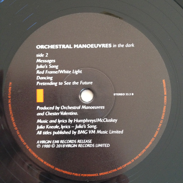 Orchestral Manoeuvres In The Dark. Orchestral Manoeuvres In The Dark (  Reissue, Remastered )
