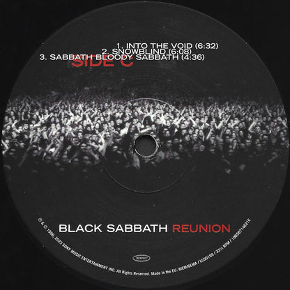 Black Sabbath. Reunion ( 3 x Vinyl, LP, Album, Triple Gatefold Sleeve ) VG+VG+