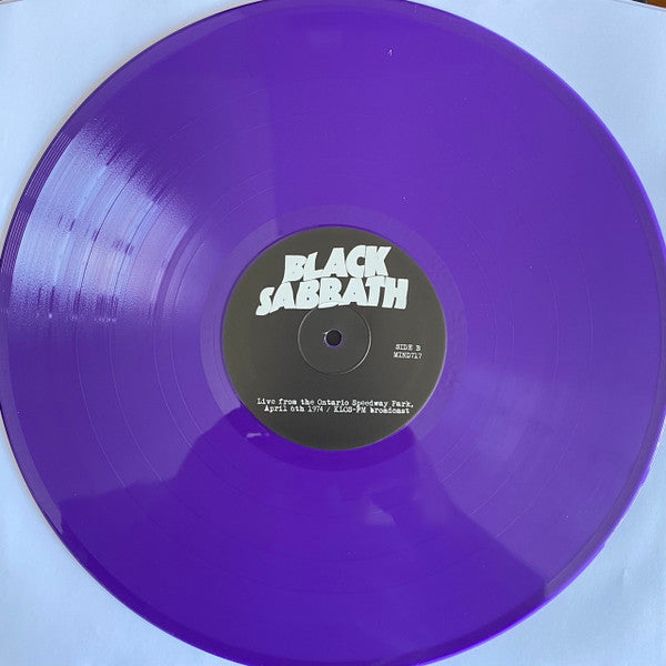 Black Sabbath. Live At Ontario Motor Speedway 1974 ( Purple Vinyl ) - Ad-Astra Records