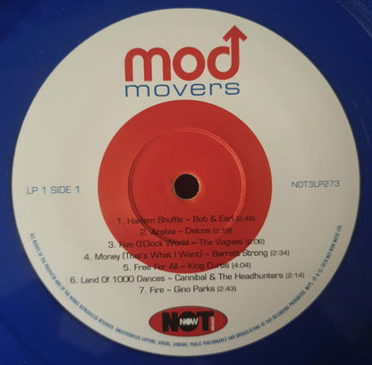 Various. Mod Movers ( Triple Blue Vinyl ) NM NM