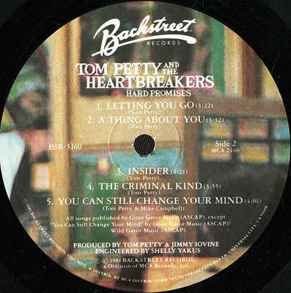 Tom Petty And The Heartbreakers. Hard Promises ( Ex Library ) VG+VG