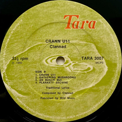 Clannad. Crann Ull ( Ex German Library ) VG+ G+