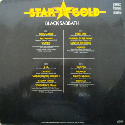 Black Sabbath. Star Gold ( German Import Double ) VG+VG