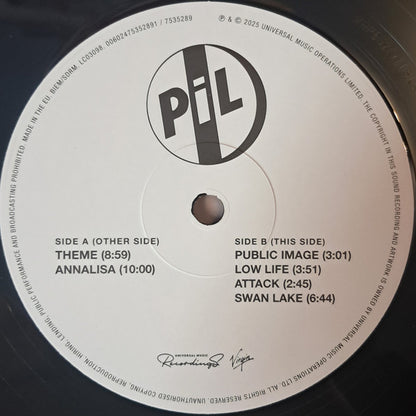 Public Image. Public Image ( First Issue ) Record Store Day, Limited Edition, U.S. Mix VG+VG+