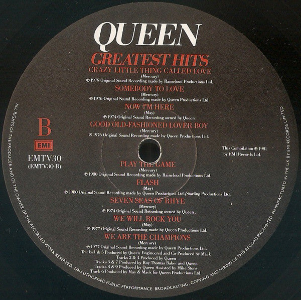 Queen. Greatest Hits VG VG
