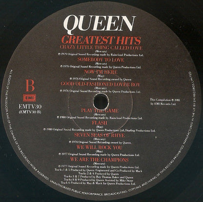 Queen. Greatest Hits VG VG