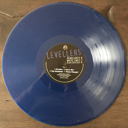 Levellers. Best Live - Headlights, Whitelines, Black Tar Rivers ( Double Limited Edition, Blue Vinyl )