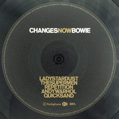 David Bowie. Changesnowbowie Record Store Day 2020 Limited Edition