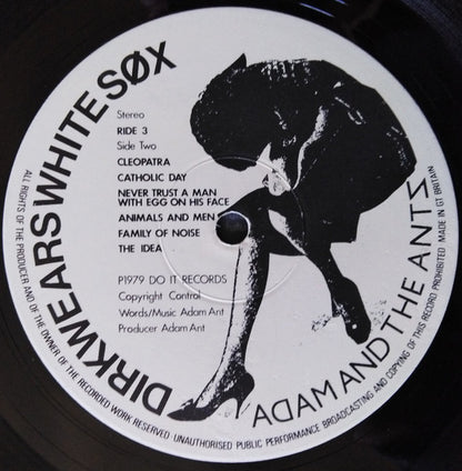Adam And The Ants. Dirk Wears White Sox VG+VG
