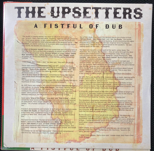 The Upsetters. A Fistful Of Dub (  Limited Edition Of 600 Copies Green Bright Translucent )