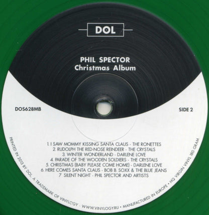 Various. The Phil Spector Christmas Album (A Christmas Gift For You Green Vinyl )