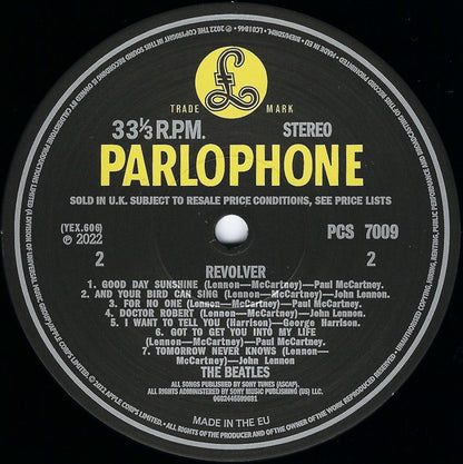 The Beatles. Revolver ( Reissue, Remastered, Stereo, Remix, ½ Speed Mastered )