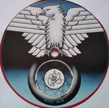 Saxon. Wheels Of Steel  Record Store Day, Expanded, 45th Anniversary , Double Red & Blue Vinyl