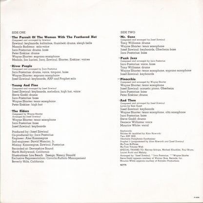 Weather Report. Mr. Gone VG+VG - Ad-Astra Records
