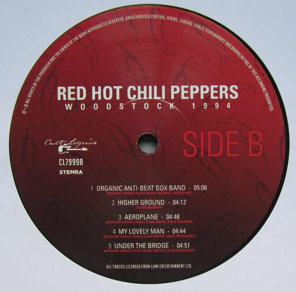 Red Hot Chili Peppers. Best Of Woodstock 1994 ( 180g )