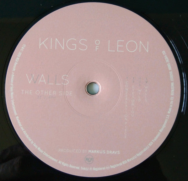 Kings Of Leon. WALLS ( Gatefold + Lyrics ) VG+VG