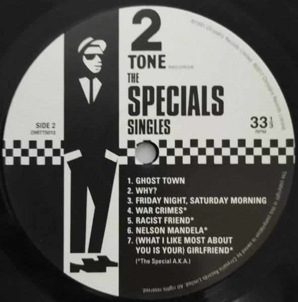 The Specials. Singles ( Re Issue )