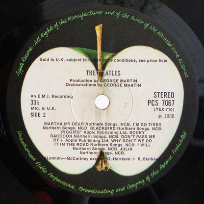 The Beatles. The Beatles White Album 1st UK Stereo LP 1968 Top Loader COMPLETE Matrix -1/-1/-2/-1    NUMBER 0318571 VG+VG