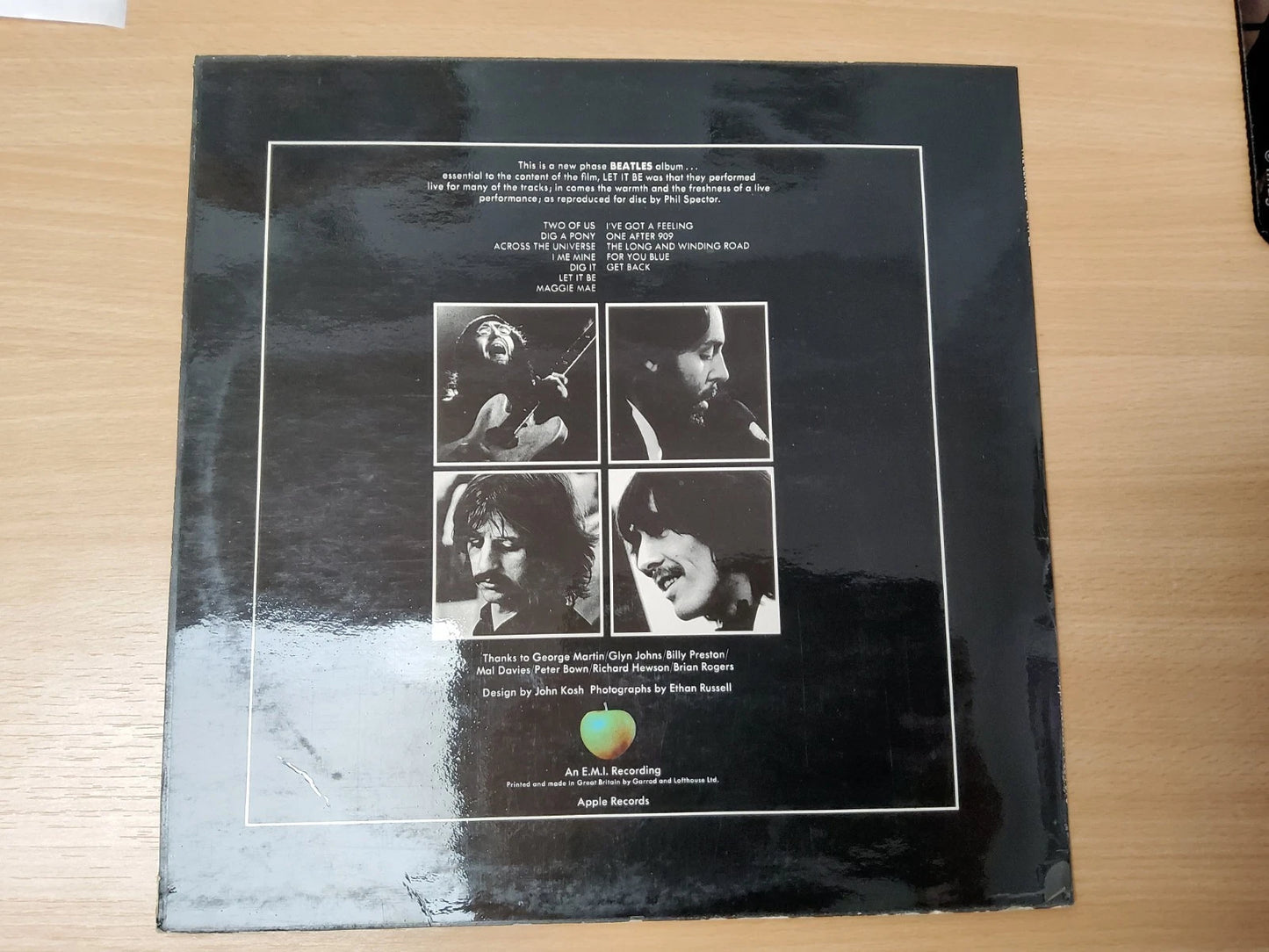 The Beatles. Let It Be (  Vinyl, LP, Album, Stereo, Green Apple Logo Box Set, Limited Edition, Book ) VG+VG