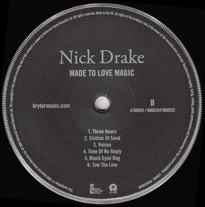 Nick Drake. Made To Love Magic ( Re Issue 180g )