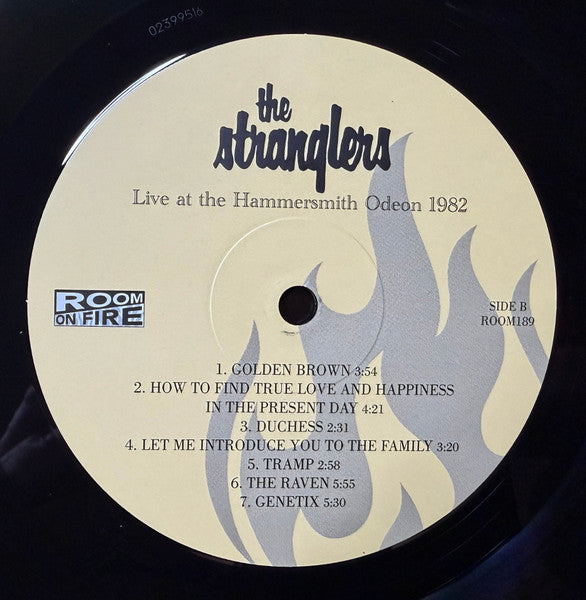 The Stranglers. Live At The Hammersmith Odeon 8th February 1982