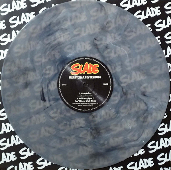 Slade. Merry Xmas Everybody Vinyl, 12", 45 RPM, Single, Snowflake Marble