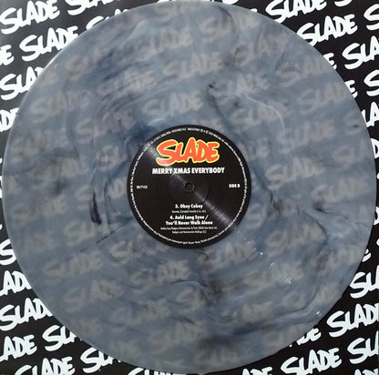 Slade. Merry Xmas Everybody Vinyl, 12", 45 RPM, Single, Snowflake Marble