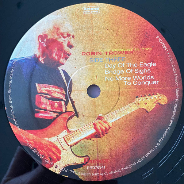 Robin Trower. One Moment In Time ( Double )  Live In The USA VG+VG+