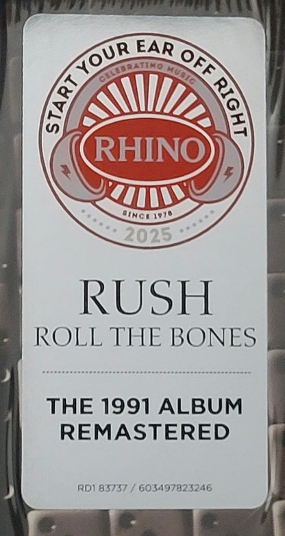 Rush. Roll The Bones (  Reissue, Remastered, Stereo Syeor ) U.S.A. & Canada