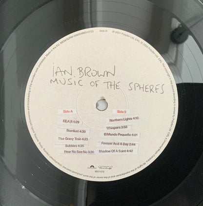 Ian Brown. Music Of The Spheres ( Record Store Day, Special Edition, 25th Anniversary )