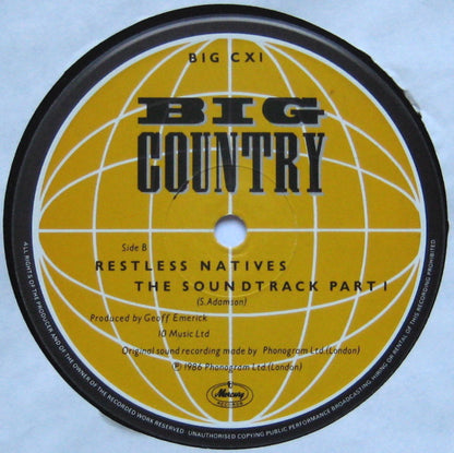 Big Country. Look Away (12" Mix) VG+VG