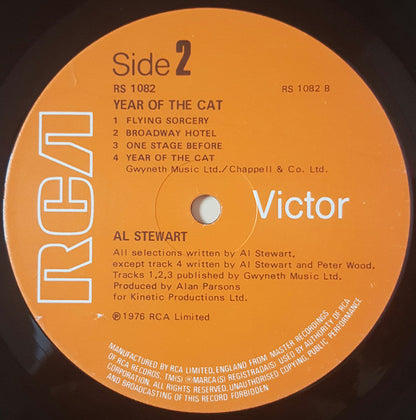 Al Stewart. Year Of The Cat ( Gatefold ) VG+VG