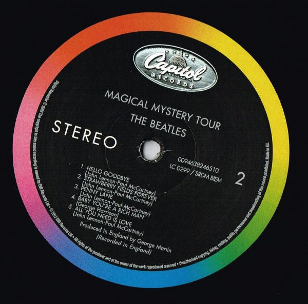 The Beatles. Magical Mystery Tour ( Vinyl, LP, Album, Reissue, Remastered, Stereo, Gatefold, 180 Gram )