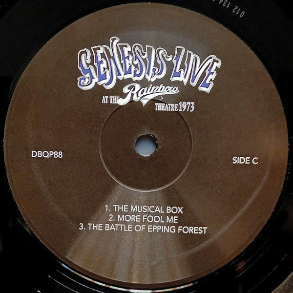 Genesis. Live at the Rainbow Theatre in London, 20/10/73 ( Double Album )