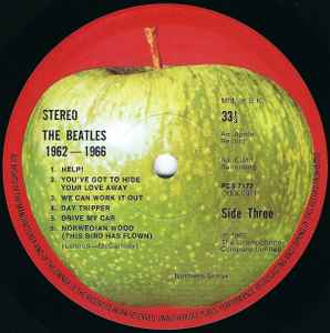 The Beatles. 1962 - 1966 (  Rounded Corner Inner Sleeves ) VG+VG