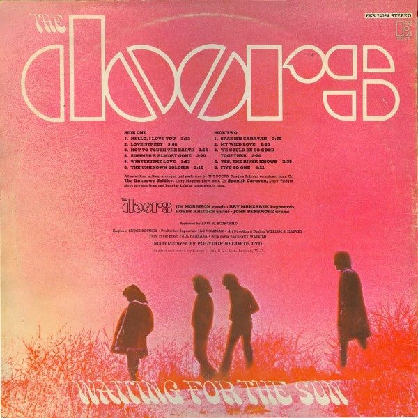 The Doors. Waiting For The Sun ( Gatefold ) VG+VG