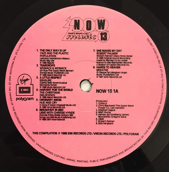 Various. Now That's What I Call Music XIII ( Double ) VG+VG