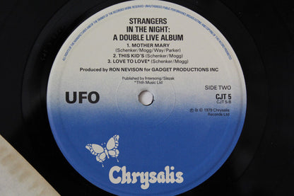 UFO. Strangers In The Night ( Double Album UK 1st Press ) VG+VG