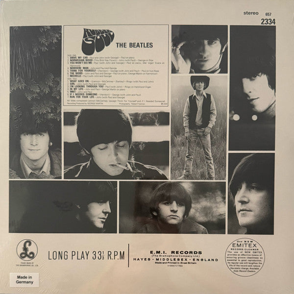The Beatles. Rubber Soul ( Reissue, Stereo, Zoetrope, Half-Speed Master )