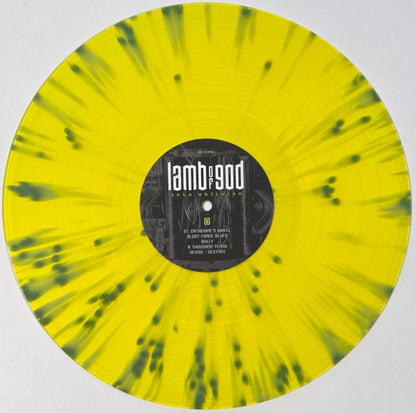 Lamb Of God. Into Oblivion (  Limited Edition, Yellow w/ Green Splatter [Transparent Light Yellow-Green Splatter ) - Ad-Astra Records