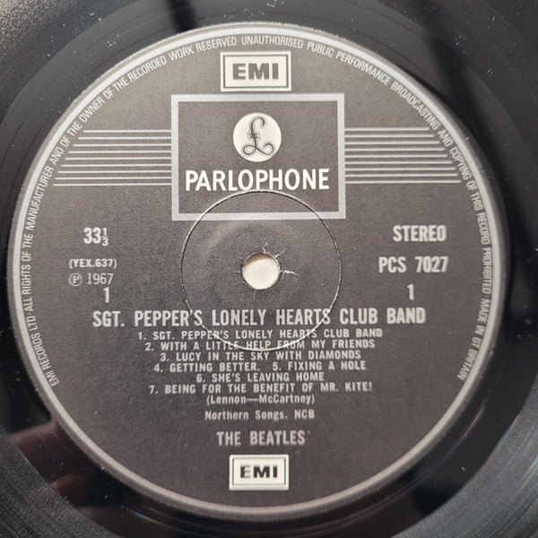 The Beatles. Sgt Peppers Lonely Hearts Club Band ( Stereo, Album, Reissue ) VG+VG