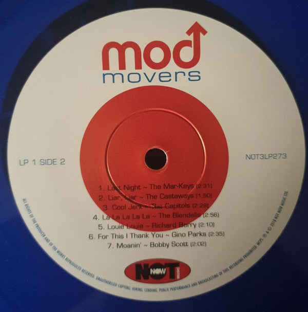 Various. Mod Movers ( Triple Blue Vinyl ) NM NM