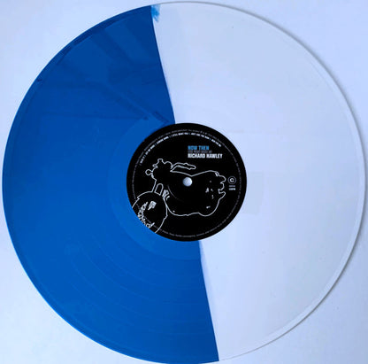 Richard Hawley. Now Then: The Very Best Of Richard Hawley (  LP, Blue / Black Split Vinyl, LP, White / Blue Split All Media, Compilation, Stereo ) VG+VG+
