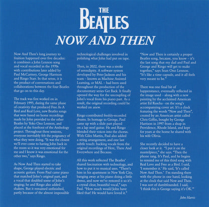 The Beatles. Now & Then / Love Me Do (  7", 45 RPM, Single, Stereo, Clear Vinyl )